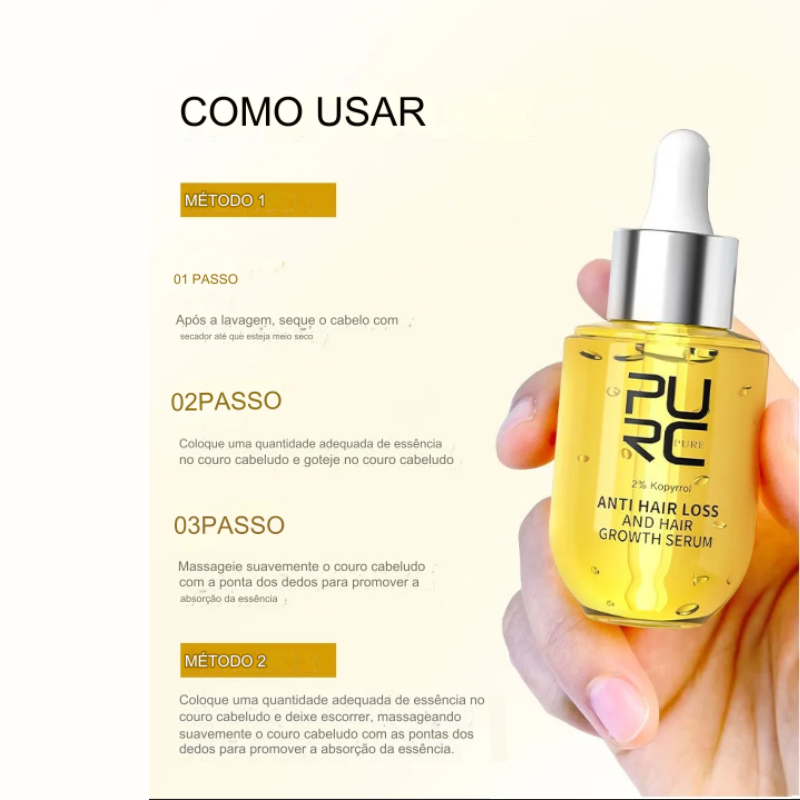 Purc Sérum Reparador Capilar Coreano - Eficiencia Máxima [ANTI CAÍDA]
