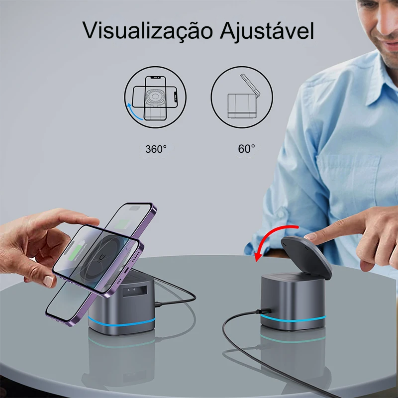Cubo Magnético 3 en 1 con Carga Rápida - Smarts Kux Cube